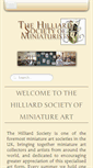 Mobile Screenshot of hilliardsociety.org
